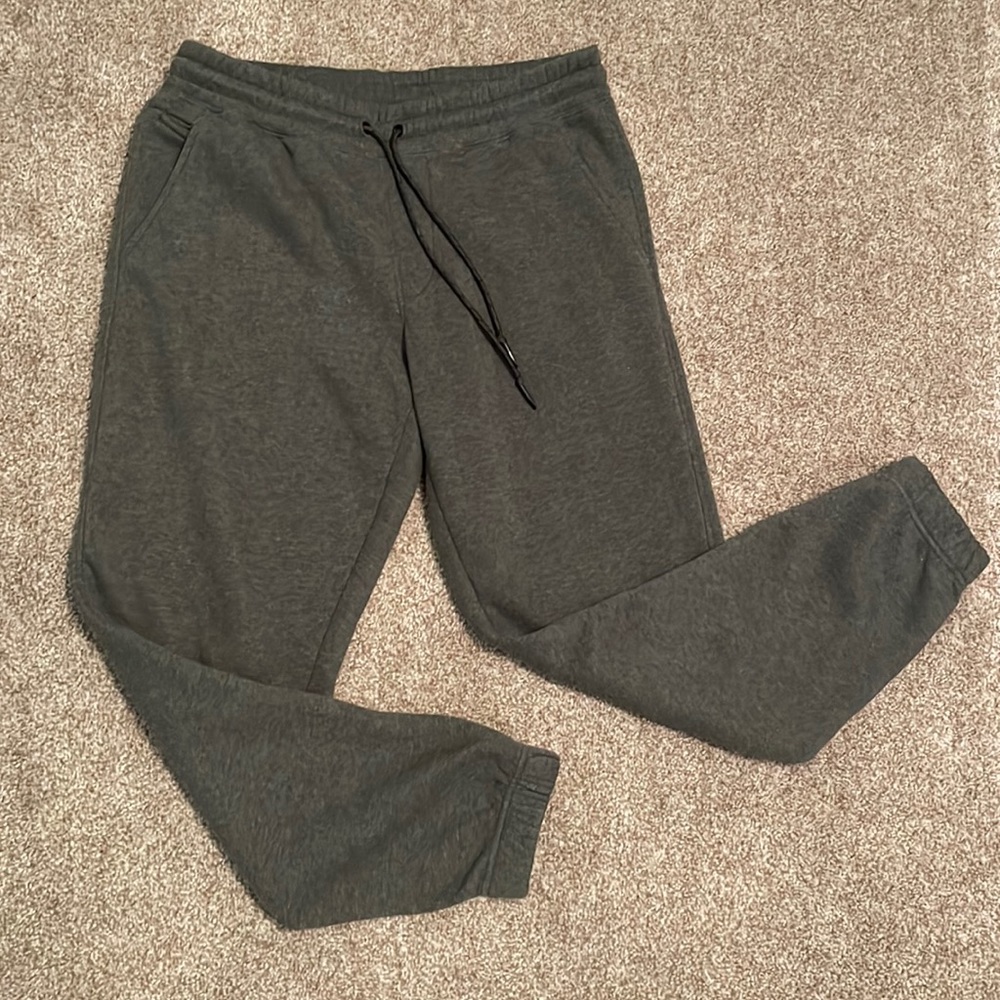 Green joggers